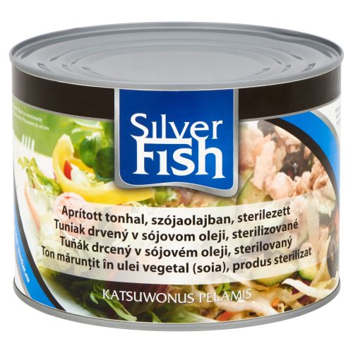 Silverfish aprított tonhal konzerv napraforgóolajban - 1705 g / 1260 g