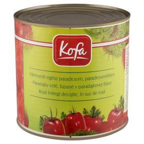   Kofa egész hámozott paradicsom konzerv paradicsomlében - 2500 g