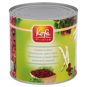 Kofa vörösbab konzerv sós lében - 2500 g