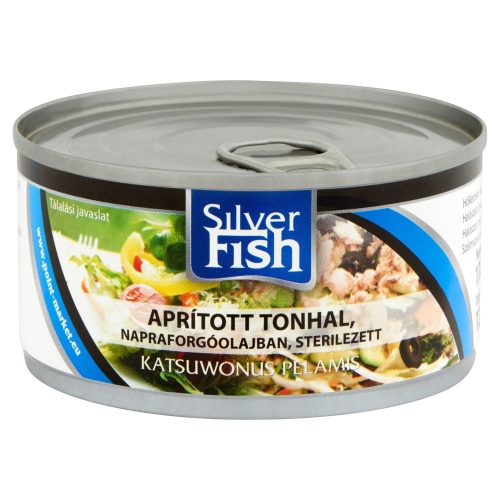 Silverfish aprított tonhal konzerv napraforgóolajban 170 g / 120 g