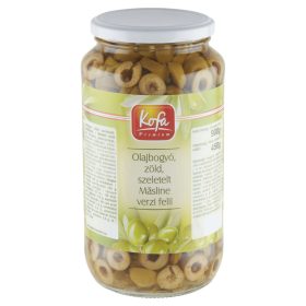 Kofa zöld szeletelt olajbogyó - 900 g