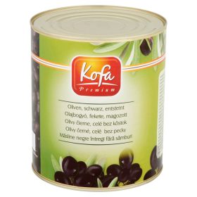 Kofa fekete magozott olajbogyó konzerv - 3000 g