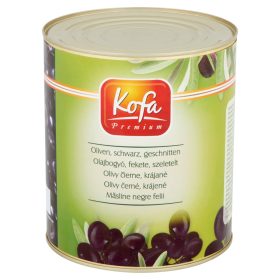 Kofa fekete szeletelt olajbogyó konzerv - 3000 g