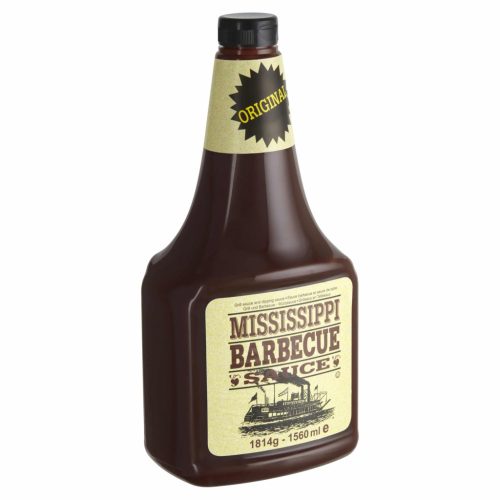 Mississippi amerikai BBQ szósz original enyhén csípős - 1814 g