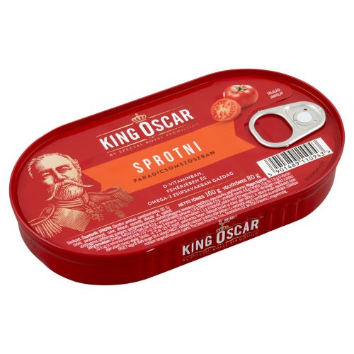 King Oscar sprotni paradicsomszószban -160 g / 80 g