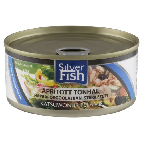 Silverfish aprított tonhal konzerv napraforgóolajban - 160 / 112 g