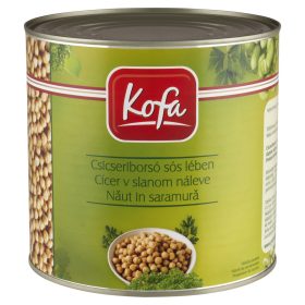Kofa csicseriborsó konzerv sós lében - 2500 g